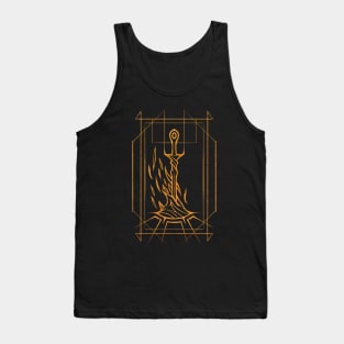 Minimalist Bonfire Tank Top